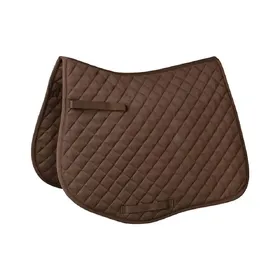 Comparer les prix de Tapis de selle pour cheval Saxon Defiant - Marron - Poney