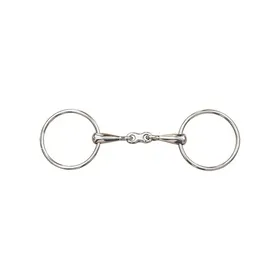 Comparer les prix de Mors 2 anneaux double brisures pour cheval T de T