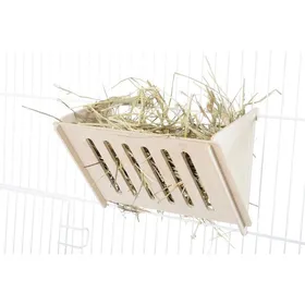 Comparer les prix de Râtelier à foin Néo en bois 21 x 14 x 12 cm - animallparadise 3 BOIS