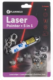 Comparer les prix de Jouet Laser blanc pour chat Flamingo