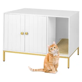Meilleurs prix pour Relaxdays meuble à litière, Bac à litière pour chat