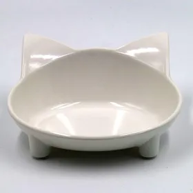 Comparer les prix de Gamelle Chat Gamelle Plate pour Chat Gamelle Antidérapante pour Chat Large Gamelle d'Alimentation pour Chat Idéale pour Soulager la Fatigue des Moustaches Gamelles Eau et Nourriture pour Animaux de Compagnie pour Chiens Haute Qualité