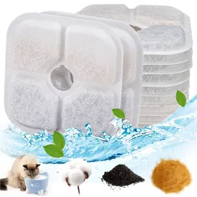 Meilleurs prix pour Filtre Fontaine Eau Chat Filtre Fontaine Chat Lot de 12 Filtre Fontaine à Eau Compatible av
