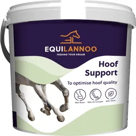 Comparer les prix de Equilannoo Hoof Support complément alimentaire destiné à améliorer la consistance et la structure de la corne du sabot - DLUO COURTE OU DÉPASSÉE 14/11/2026 -50% - 4kg