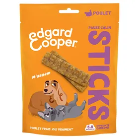 Comparer les prix de 3 x 75g friandises pour chiens Edgard & Cooper Sticks au poulet