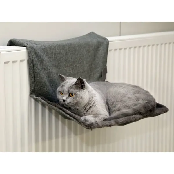 Kerbl Hamac pour chats Paradies 45x30 cm Gris – photo 4