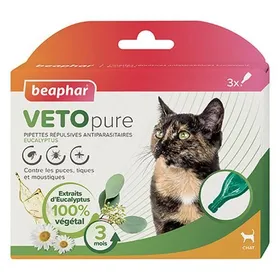 Meilleurs prix pour Soin Chat - Beaphar Pipette antiparasitaire Vetopure  - 3 x 1 ml