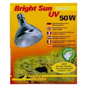 Meilleurs prix pour Lucky Reptile Bright Sun UV Desert 50W (UVA, UVB), Éclairage pour terrarium