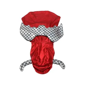 Meilleurs prix pour Costume pour animal de compagnie Confortable Doux et Respirant Costume Cosplay Halloween Noël pour chien L red