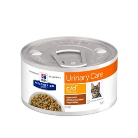 Comparer les prix de HILL'S Prescription Diet c/d Urinary Care Multicare en Mijotés au Poulet - Pâtée pour chat-