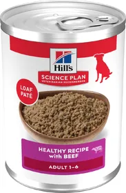 Comparer les prix de Pâtée HILL'S Science Plan Adult au Bœuf pour chien adulte 