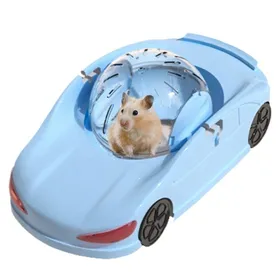 Comparer les prix de Roue dExercice Hamster Silencieuse-1 Blanc29.5x16.5x12cm PP Fitness Petit Animal Jouet Animal Aucunely