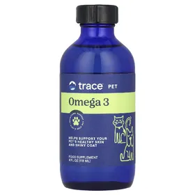 Comparer les prix de Trace, Pet, Oméga 3, pour chiens et chats, 118 ml (4 fl oz) blue