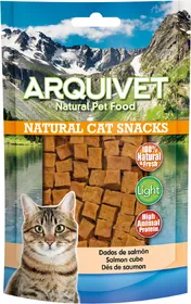 Comparer les prix de Arquivet Snack Natural Pour Chats Dés De Saumon 50 Gr