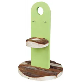 Comparer les prix de Support Biberon - ANIMALLPARADISE - Natural Living - Ø 18 cm - Hauteur 30 cm - Pour Lapins et Rongeurs