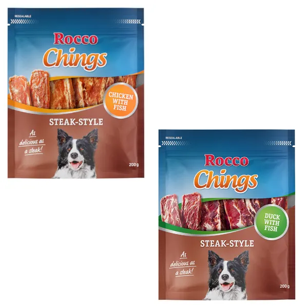 Steak Style poulet Rocco Chings pour chien - Friandises pour Chien – photo 2