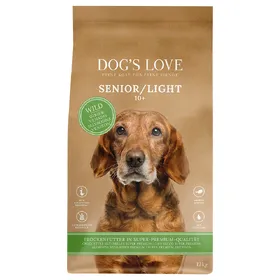 Comparer les prix de Dog's Love Senior/Light gibier pour chien - 12 kg