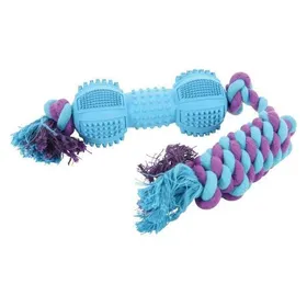 Comparer les prix de Jouet corde avec os dental caoutchouc pour chien