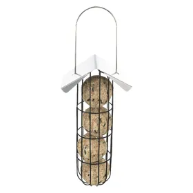 Meilleurs prix pour Mangeoire boule de graisse pour oiseaux 11 x 33 x 10 cm noir