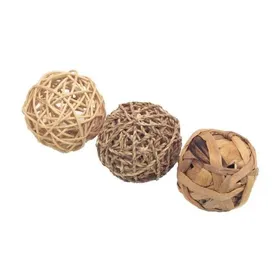 Comparer les prix de rosewood 19478 - jouet trio de boules médium - 8 cm - pour rongeurs