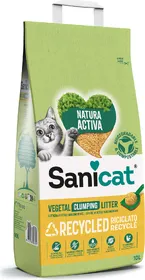 Meilleurs prix pour SANICAT VEGETAL CLUMPING Litière végétale 100% recyclée - Lot de 2x 10L