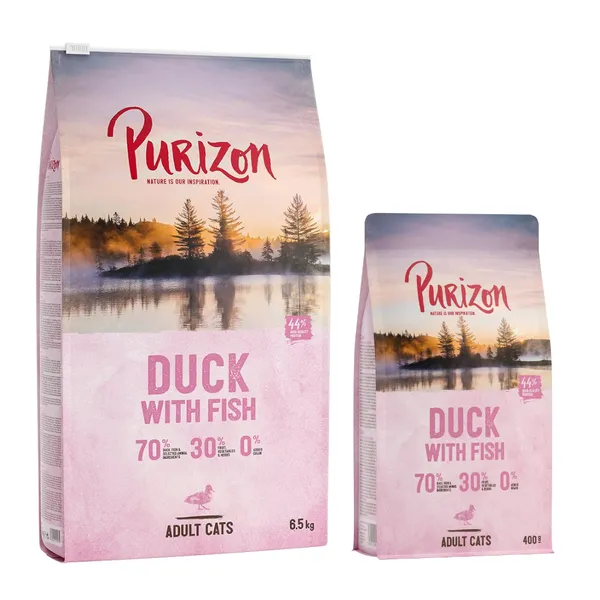 Purizon Adult, canard & poisson - sans céréales - lot % : 2 x 6,5 kg – photo 3