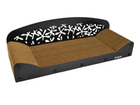 Meilleurs prix pour Grattoir carton chat MDF Vadigran Sloffy - 68cm - Brun - 68cm