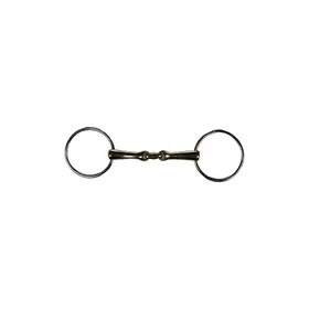 Meilleurs prix pour Mors double brisures pour cheval HKM High Curve 14 mm