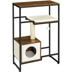Comparer les prix de Feandrea Kitty (114cm, Marron vintage), Arbre  chat