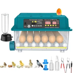 Meilleurs prix pour Incubateur Automatique 36 Œufs Retournement Auto - 5 Modes Contrôle Humidité Lampe Mirroir - Poules Canards Oies Cailles