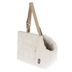 Comparer les prix de Sac de transport TIAKI Plush 41 x 27 x 29 cm pour chien