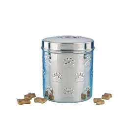 Comparer les prix de Nobby - 79095 - Pot à friandises - Inox - 2 pots / petit modèle 0,9 l - 12 x 11 cm / grand modèle 1,6 l - 15 x 13 cm