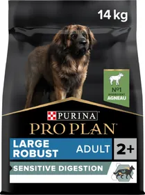 Comparer les prix de Large Adult Robust Sensitive Digestion agneau, riz Pro Plan - Croquettes pour chien