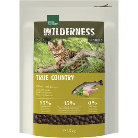 Meilleurs prix pour REAL NATURE WILDERNESS Croquettes pour chat Senior 7+ True Country 2,5 kg