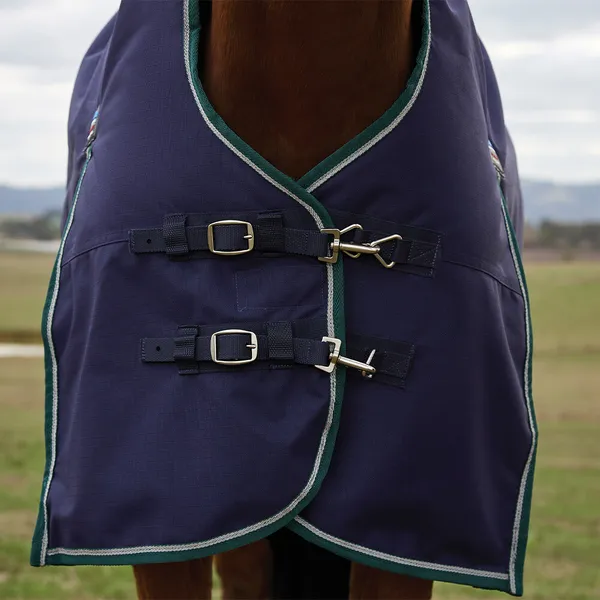 WeatherBeeta ComFiTec Plus Dynamic Turnout High Neck 100g - Taille 135 - Bleu – photo 3
