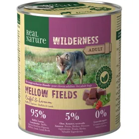 Meilleurs prix pour REAL NATURE WILDERNESS Adult Mellow Fields - Buffle & Agneau 12x800 g