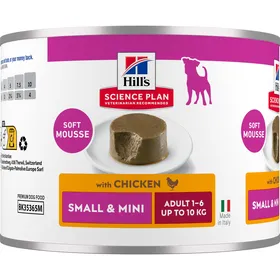 Meilleurs prix pour HILL'S Science Plan Small & Mini Mousse au Poulet pour chien de petite et très petite races - 12x200g