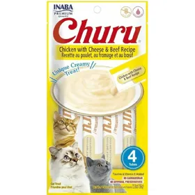 Meilleurs prix pour INABA Churu Friandises Poulet au Fromage & Bœuf