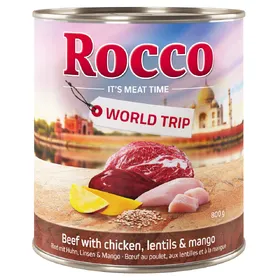 Meilleurs prix pour Rocco Tour du monde Inde - Pâtée pour chien