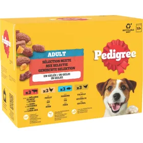 Meilleurs prix pour Multipack Pedigree en gelée - Pâtée pour chien