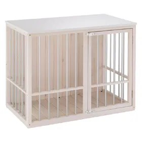 Comparer les prix de Cage d'intérieur Ferplast Dog Fort l 100,5 x P 59 x H 82,5 cm pour chien