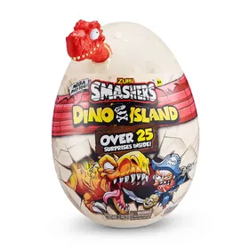 Comparer les prix de ZURU Smashers Mega Oeuf Dino Island - 25 surprises - Multicolore - 7487