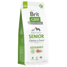 Comparer les prix de Brit Care Sustainable Senior poulet, insectes pour chien - 2 x 12 kg