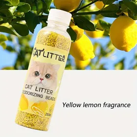 Comparer les prix de Granulés Désodorisants pour Animaux de Compagnie Compagnon de Litière pour Chats Éliminateur d'Odeurs Désodorisant pour Chats jaune citron