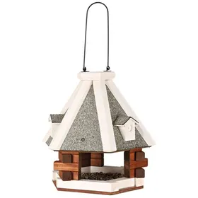 Meilleurs prix pour Mangeoire Trixie natura à suspendre, marron/blanc pour oiseaux sauvages -  36 cm de diamètre x H 35 cm