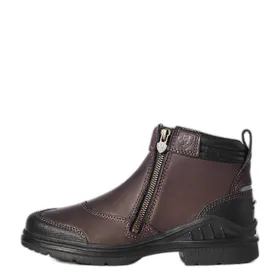 Comparer les prix de Bottines à zip latéral cuir femme Ariat Barnyard