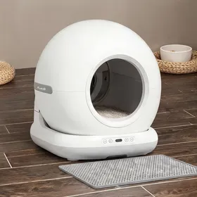 Meilleurs prix pour Litière autonettoyante pour chat XL 72 L avec caméra et application 58 1 x 47 5 x 53 cm ABS