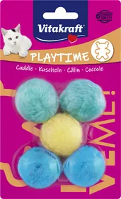Comparer les prix de Lot de 5 Balles en peluche pour chat - Lot de 3 - Lot de 5