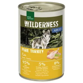 Meilleurs prix pour REAL NATURE WILDERNESS Nourriture humide Chien Adulte Pure Turkey 12x400 g