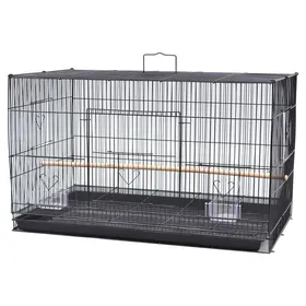 Comparer les prix de Grande Cage à Oiseaux empilable- XUANYU - avec perchoirs 77,5 x 46 x 46,5 cm